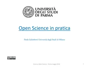 Open Access Italia: Un Movimento dal Basso