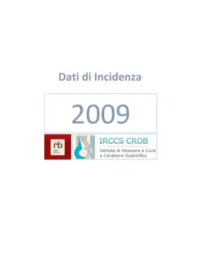 Dati di Incidenza dei Tumori in Basilicata nel 2009