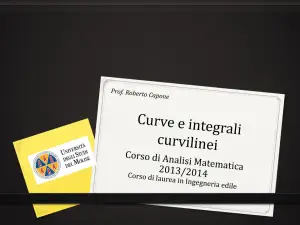 Definizioni e Proprietà delle Curve