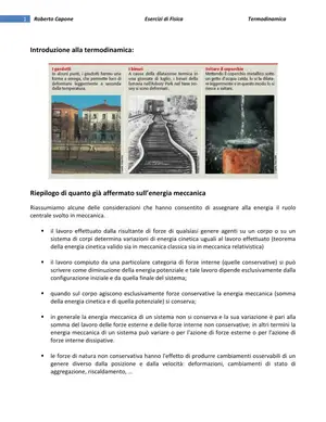 Termodinamica: Primo Principio