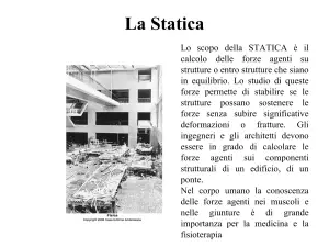 Introduzione alla Statica