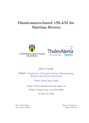 Omnicamera-based Visual SLAM for Martian Rovers