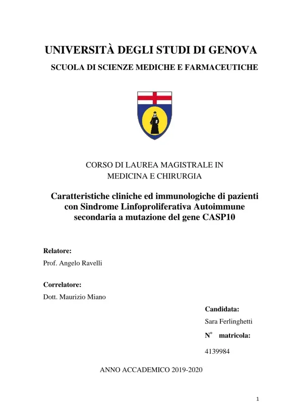 Clinical and Immunological Features of Patients with Autoimmune Lymphoproliferative Syndrome Secondary to CASP10 Gene Mutation