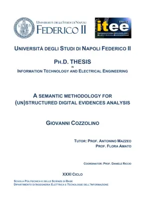 A Semantic Methodology for (Un)structured Digital Evidences Analysis