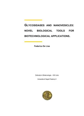 Glycosidases and Nanovesicles: Novel Biological Tools for Biotechnological Applications