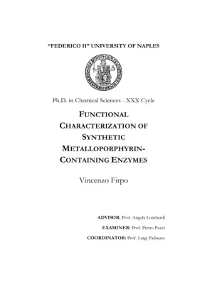 Functional Characterization of Synthetic Metalloporphyrin-Containing Enzymes