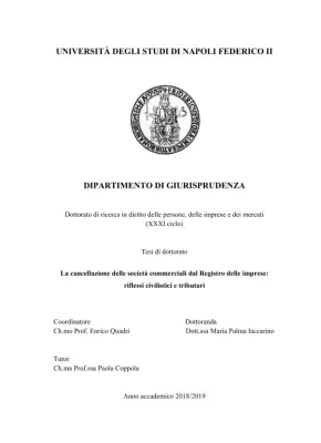 La cancellazione delle società commerciali dal Registro delle imprese: riflessi civilistici e tributari