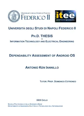 Dependability Assessment of Android OS